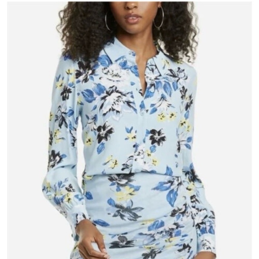 DVF Blouse and Matching Skirt set